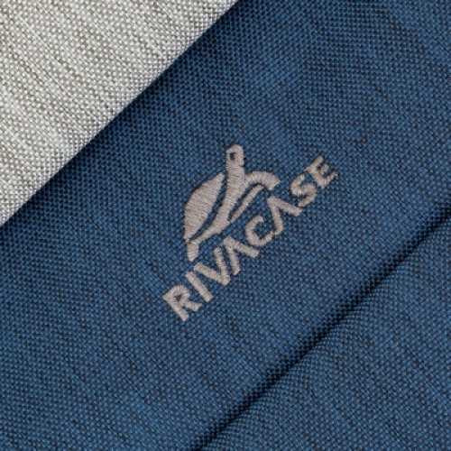 Сумка для ноутбука RivaCase 15.6" 7532 Prater, grey/dark blue anti-theft (7532Grey/DarkBlue)