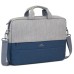 Сумка для ноутбука RivaCase 15.6" 7532 Prater, grey/dark blue anti-theft (7532Grey/DarkBlue)