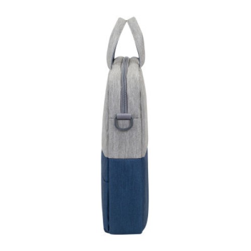 Сумка для ноутбука RivaCase 15.6" 7532 Prater, grey/dark blue anti-theft (7532Grey/DarkBlue)