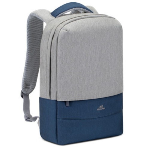 Рюкзак для ноутбука RivaCase 15.6" 7562 Anti-theft, water-repellent, Grey / Dark Blue (7562Grey/DarkBlue)