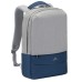 Рюкзак для ноутбука RivaCase 15.6" 7562 Anti-theft, water-repellent, Grey / Dark Blue (7562Grey/DarkBlue)