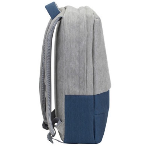 Рюкзак для ноутбука RivaCase 15.6" 7562 Anti-theft, water-repellent, Grey / Dark Blue (7562Grey/DarkBlue)
