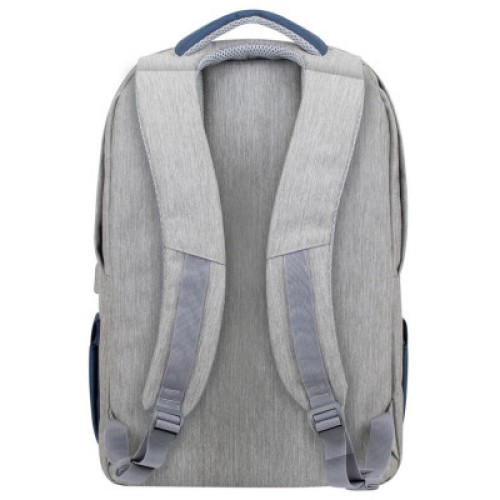 Рюкзак для ноутбука RivaCase 17.3" 7567 Prater, Grey / Dark Blue (7567Grey/DarkBlue)