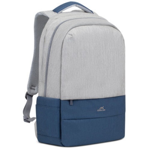 Рюкзак для ноутбука RivaCase 17.3" 7567 Prater, Grey / Dark Blue (7567Grey/DarkBlue)