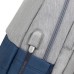 Рюкзак для ноутбука RivaCase 17.3" 7567 Prater, Grey / Dark Blue (7567Grey/DarkBlue)