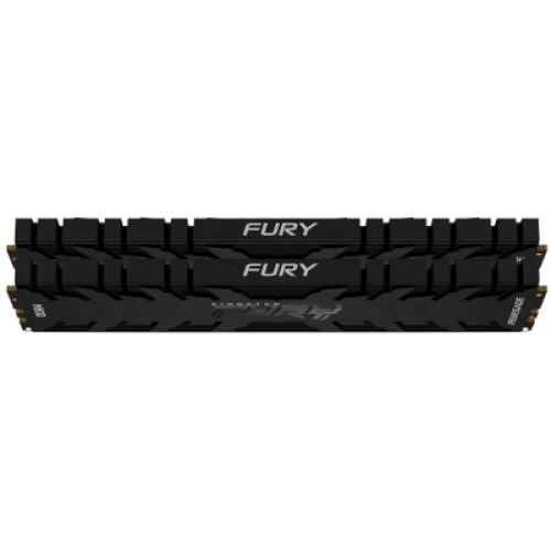 Модуль памяти для компьютера DDR4 16GB (2x8GB) 4266 MHz Renegade Black Kingston Fury (ex.HyperX) (KF442C19RBK2/16)