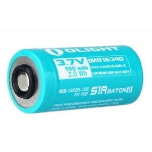 Аккумулятор Olight IMR16340 (СR123) 550mAh Li-ion (ORB-16C05-10C)