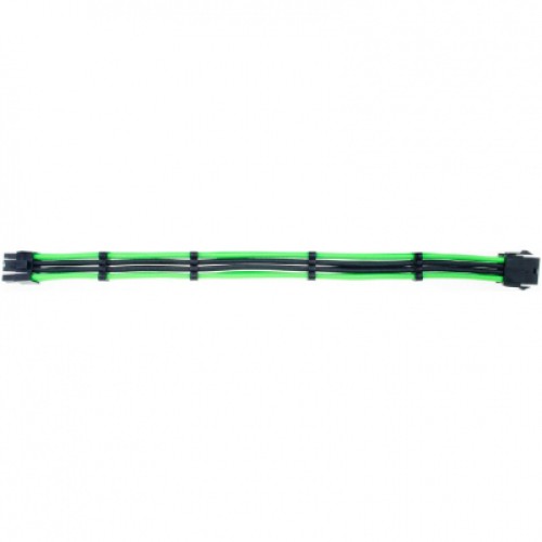 Кабель Qube для блока питания QUBE 6+2P VGA Black-Green (QBW8PBG)