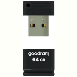 USB флеш накопичувач Goodram 64GB UPI2 Black USB 2.0 (UPI2-0640K0R11)