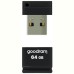 USB флеш накопитель Goodram 64GB UPI2 Black USB 2.0 (UPI2-0640K0R11)