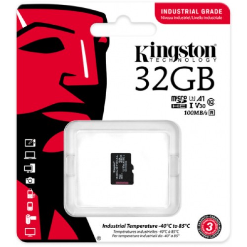 Карта памяти Kingston 32GB microSDHC class 10 UHS-I V30 A1 (SDCIT2/32GBSP)