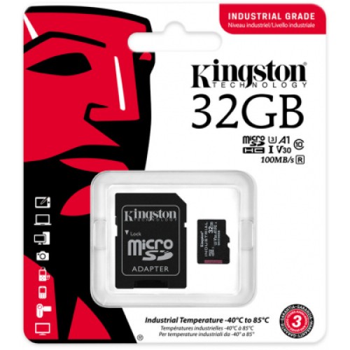 Карта памяти Kingston 32GB microSDHC class 10 UHS-I V30 A1 (SDCIT2/32GB)