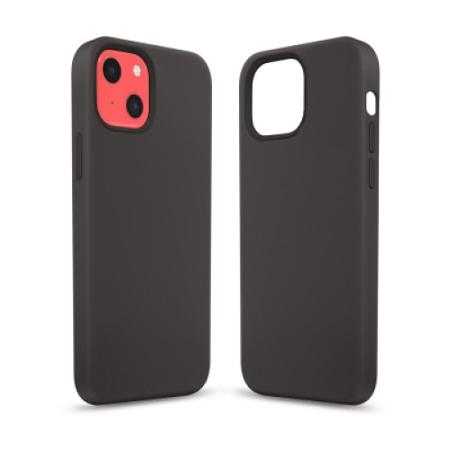 Чехол для мобильного телефона MakeFuture Apple iPhone 13 mini Premium Silicone Black (MCLP-AI13MBK)
