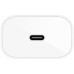 Зарядное устройство Belkin Home Charger 25W Power PD PPS USB-C, white (WCA004VFWH)