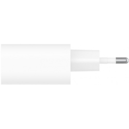 Зарядное устройство Belkin Home Charger 25W Power PD PPS USB-C, white (WCA004VFWH)