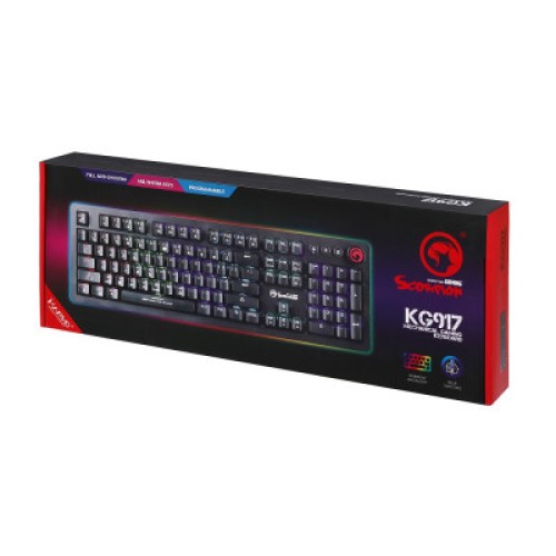 Клавиатура Marvo KG917 Multi-LED Mechanical Blue Switch