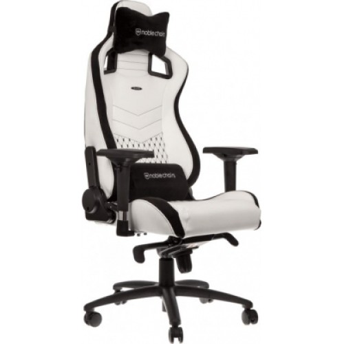 Кресло игровое Noblechairs Epic White/Black (NBL-PU-WHT-001)