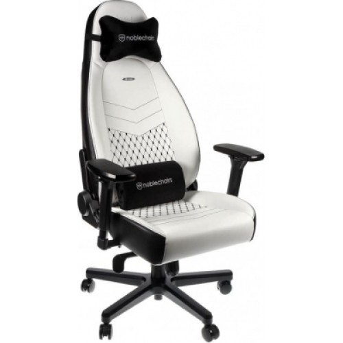 Кресло игровое Noblechairs Icon White/Black (NBL-ICN-PU-WBK)