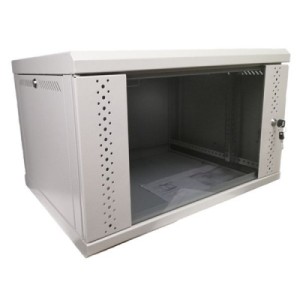 Шафа настінна Eserver 12U 600х600х637 (Ш*Г*В), скло (ES-Е1260G)