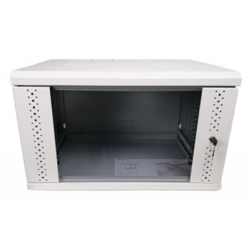 Шкаф настенный Eserver 12U 600х600х637 (Ш*Г*В), стекло (ES-Е1260G)