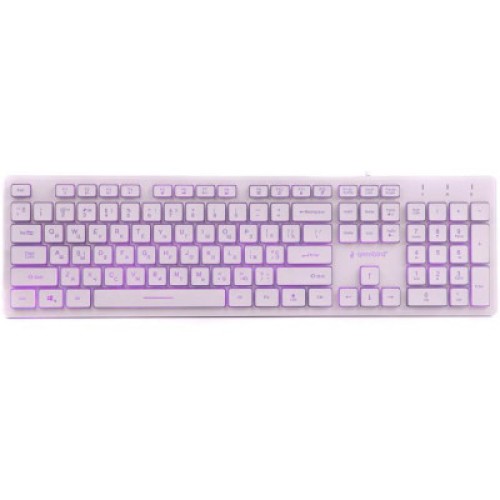 Клавиатура Gembird KB-UML3-01-W-UA USB White (KB-UML3-01-W-UA)