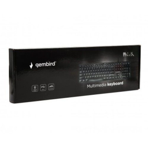 Клавиатура Gembird KB-MCH-03-UA USB Black (KB-MCH-03-UA)