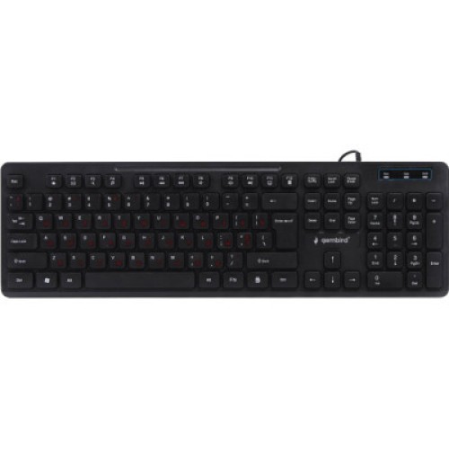 Клавиатура Gembird KB-MCH-04-UA USB Black (KB-MCH-04-UA)