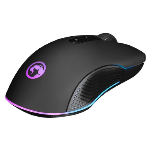 Мышка Marvo M421 Multi-LED USB Black (M421)