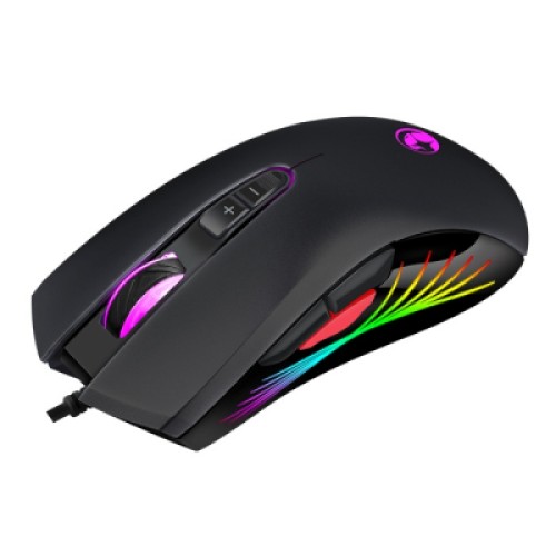 Мышка Marvo M519 RGB-LED USB Black (M519)