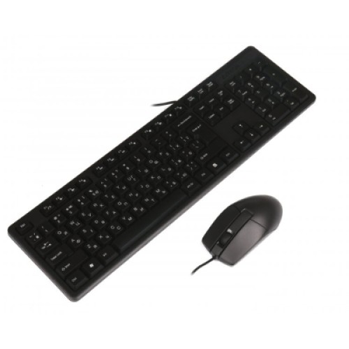 Комплект A4Tech KK-3330 USB Black (KK-3330 Black)
