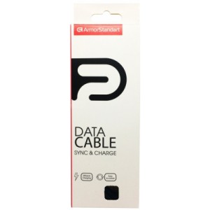 Дата кабель USB 2.0 AM to Micro 5P 1.0m Black Armorstandart (ARM52202)