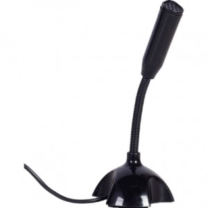Микрофон Gembird MIC-DU-02 Black (MIC-DU-02)
