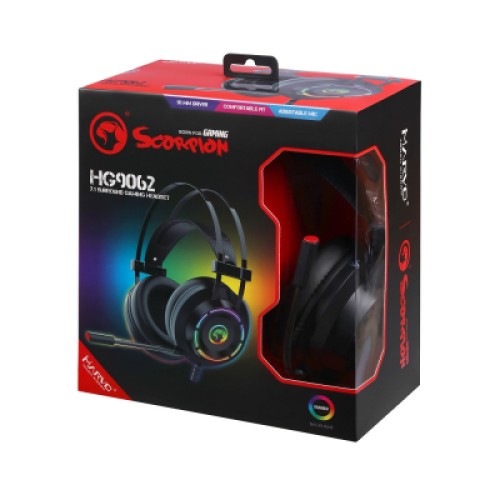 Наушники Marvo HG9062 Multi-LED 7.1 Black (HG9062)