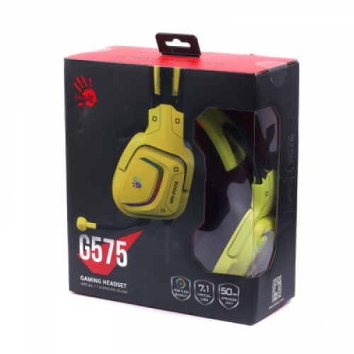 Наушники A4Tech Bloody G575 Punk Yellow