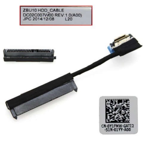 Шлейф жесткого диска для ноутбука Dell Latitude E5550, E7450, P/N 0Y1FMW (A42640)
