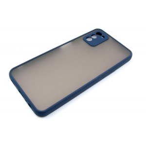 Чехол для мобильного телефона Dengos Matt Samsung Galaxy A03s blue (DG-TPU-MATT-86)