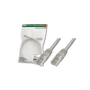 Патч-корд 25м, UTP, cat.5e, CU, AWG 26/7, PVC, grey Digitus (DK-1511-250)