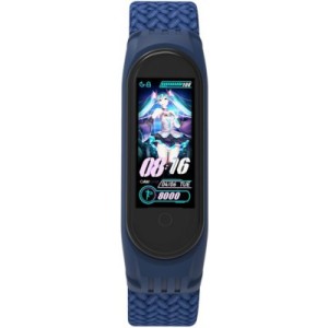 Ремінець до фітнес браслета Armorstandart Braided Solo Loop для Xiaomi Mi Band 4/5/6 Blue size L (ARM58758)