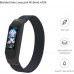 Ремешок для фитнес браслета Armorstandart Braided Solo Loop для Xiaomi Mi Band 4/5/6 Charcoal size S (ARM59179)