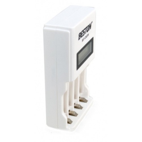Зарядное устройство для аккумуляторов Beston BST-C903W 4slots for AA/AAA, Ni-MH/Ni-CD (AAB1850)