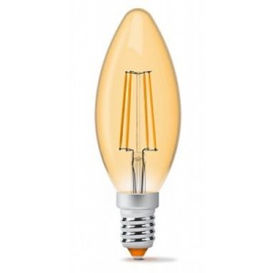 Лампочка TITANUM Filament C37 4W E14 2200K бронза (TLFC3704142A)