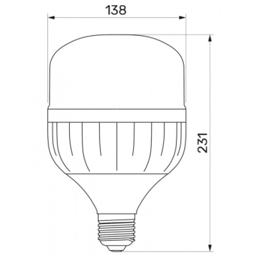 Лампочка TITANUM A138 50W E27 6500К (TL-HA138-50276) Лампочка TITANUM A138 50W E27 6500К (TL-HA138-50276)