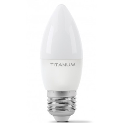 Лампочка TITANUM C37 6W E27 3000K (TLС3706273)