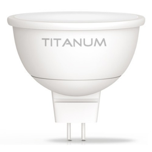 Лампочка TITANUM MR16 6W GU5.3 3000K (TLMR1606533)