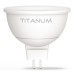 Лампочка TITANUM MR16 6W GU5.3 3000K (TLMR1606533)