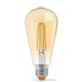 Лампочка Videx Filament ST64FA 10W E27 2200K бронза (VL-ST64FA-10272)