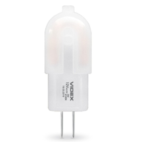 Лампочка Videx G4C 12V 2W G4 4100K (VL-G4C-02124)