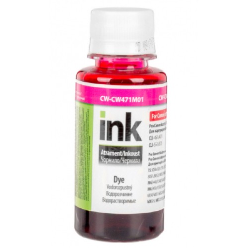 Чернила ColorWay Canon CLI-471 100мл Magenta (CW-CW471M01)