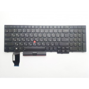 Клавиатура ноутбука Lenovo ThinkPad E580/L580/T590 черна з ТП підсв UA (A46213)