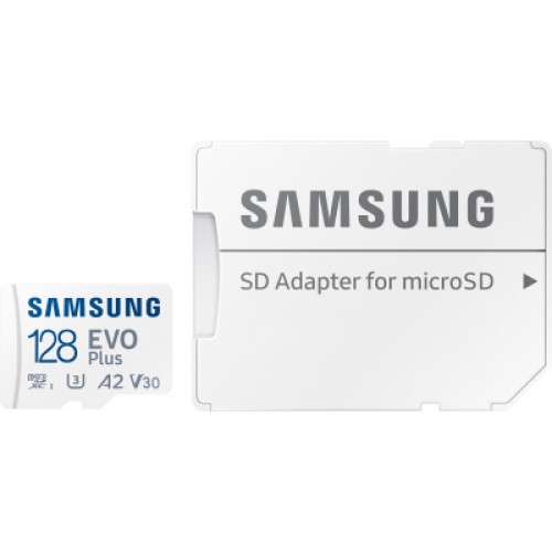 Карта памяти Samsung 128GB microSDXC class 10 EVO PLUS UHS-I (MB-MC128KA/RU) Карта памяти Samsung 128GB microSDXC class 10 EVO PLUS UHS-I (MB-MC128KA/RU)